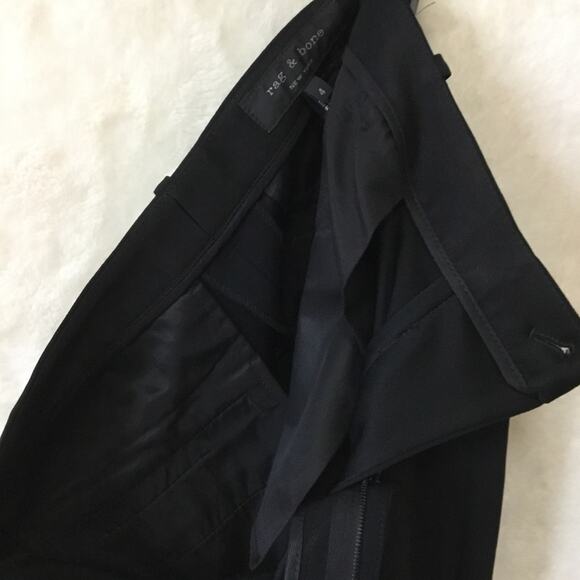 Rag & Bone Black Classic High-Waist Dress Pants - Picture 4 of 7